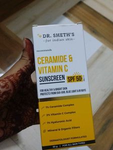 Dr. Sheth's Ceramide & Vitamin C Sunscreen