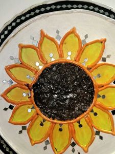 Handmade Sunflower Wall Decor
