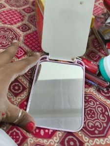 Cute Doll Print Mirror Case