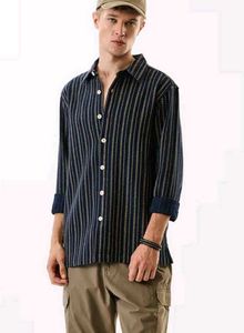 Striped Button-Down Shirt