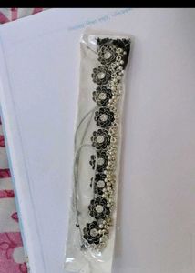13.Elegant Black Flower Necklace &amp; Earrings Set