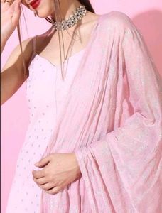 Pink kurta set