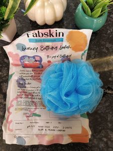 Fabskin Loofah - Blue Colour