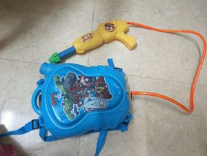 3 Water Gun Backpacks - Fun Summer Toy