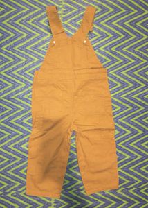 Carter's Baby Boys Brown Overalls Dungarees