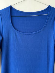 Sexy Cobalt Blue Maxi Dress
