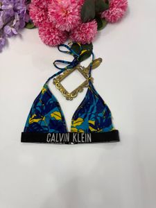 Calvin Klein Bikini Top - Tropical Print