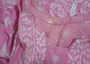 Charming Pink Floral Kurta Set with Dupatta