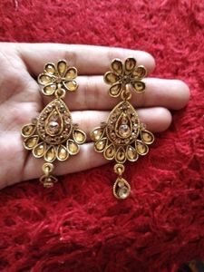 Golden Colour Necklace Set