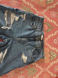 MANGO - Blue Denim Jeans