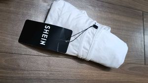 Shein Adjustable Spaghetti Strap Flared Hem Cami T
