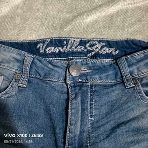 Vanilla Star Denim Shorts