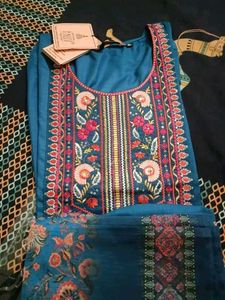 Elegant Blue Kurta Set