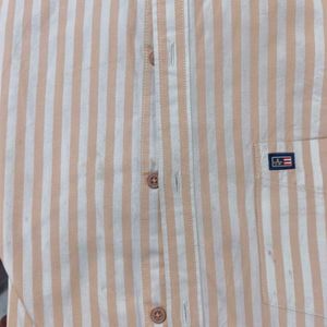 Men's Striped Casual Shirt XL but slim fit