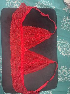 Red Lace Bralette