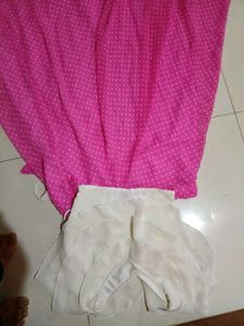 Chic Ruffled Crop Top &amp; Polka Dot Skirt Set
