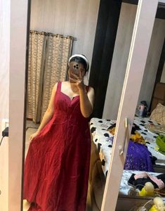 Beautiful Red Ethnic Gown 38/40