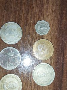 Two 2 Rupees/paisa coin from 1960-2003 collecti