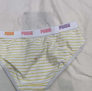 Puma ⭐Women's Striped Briefs