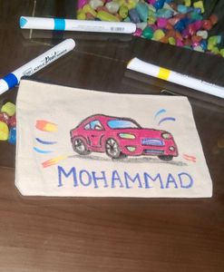 Customized Pouch with Car Design