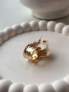 Statement Gold Hoop Earrings