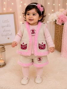 Baby Girl Cute Outfit Set