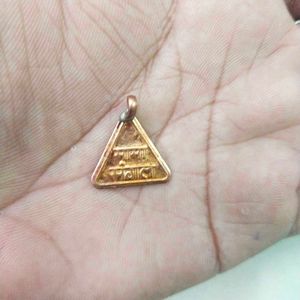 Pure Copper Mangal Dosh Nivaran Pendant(मामा मंगल)