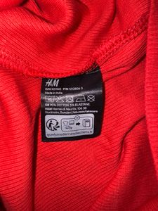 Cropped Ribbed Tshirt