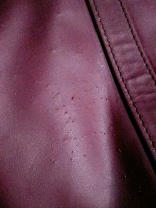 Maroon Faux Leather Double-Layer Tote Bag