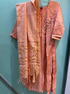 Peach handwork 3 Piece Set🌹🌹