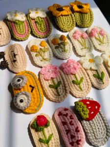 Handmade Crochet Hair Clips