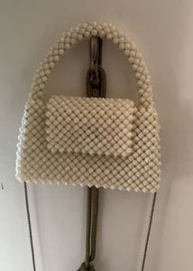 Beaded Evening Clutch with Chain