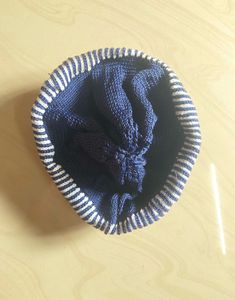 Beige Knit Beanie