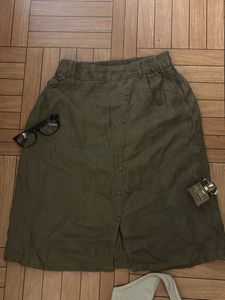 long korean skirt