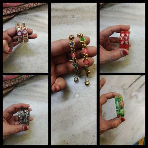 5  Bangles Set Combo