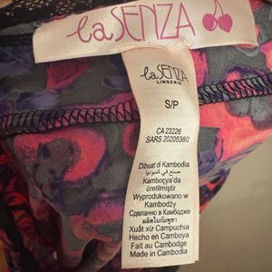 La Senza - Women's Red Floral Nightdress