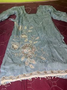 Light Blue Palazzo Pants