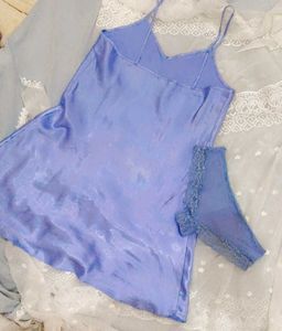 Satin Cami Nightgown with brief 👍