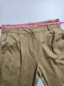 Zara Tan Trousers - Stylish &amp; Comfortable