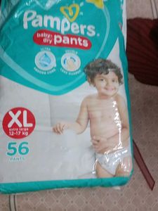 Baby-Dry Pants Diapers XL33-36 Count