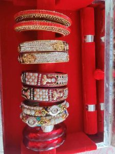 Multiple Set Of Heavy Kada Bangle Sets