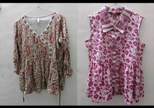Bohemian Print Wrap Kurta