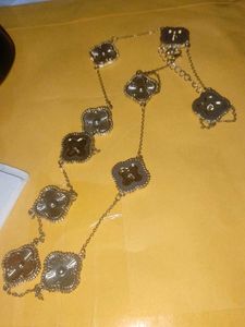 Elegant Clover Charm Necklace