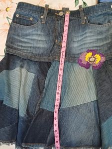 ICE-BERG denim Skirt