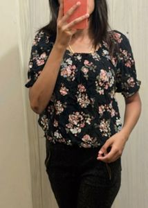 2 In 1 Branded Crop Top