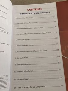 Introductory Microeconomics for Class XI