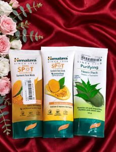 Himalaya Face Wash, Scrub & Neem Pack Set