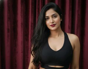 57.Black Sports Bra Top