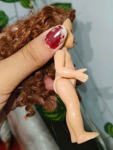 Vintage Doll with Curly Hair