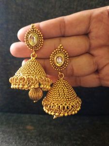 Jhumkas For Traditional Wear